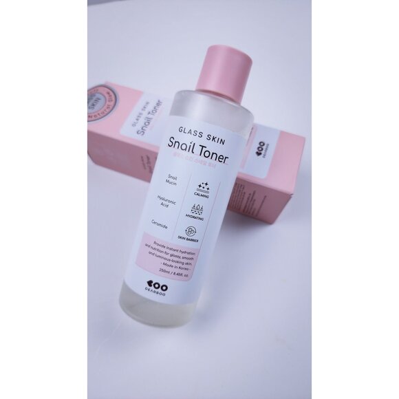 Dearboo Glass Skin Snail Toner Cream & Serum Set  Korean Beauty Skincare - Picture 11 of 14
